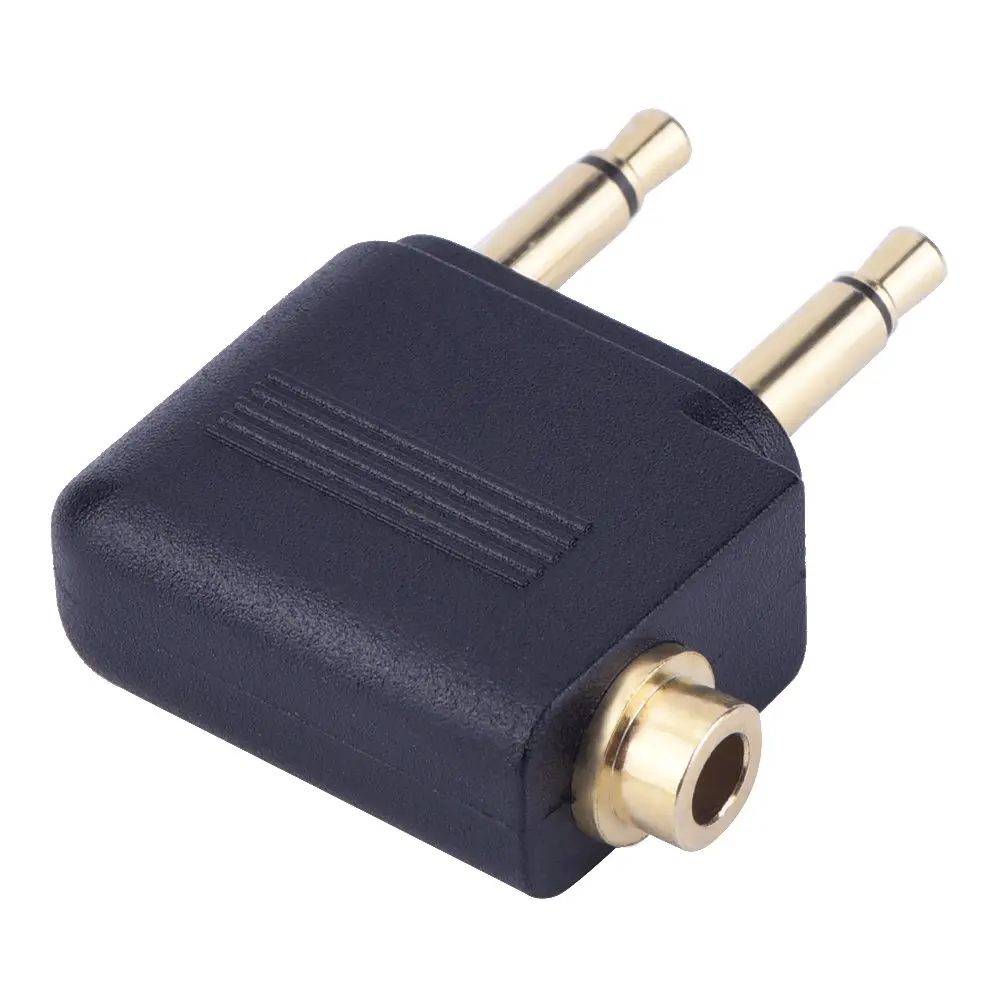 3.5mm Stereo Jack Socket Earphone Socket Adaptor Golden Plated Airline Airplane Flight Adapters for Headphone
3.5mm Stereo Jack Socket Earphone Socket Adaptor Golden Plated Airline Airplane Flight Adapters for Headphone