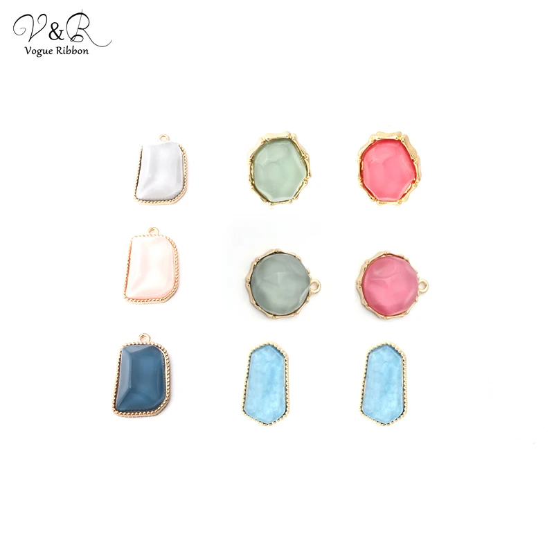 New DIY Handmade Jewelry Making, Irregular Resin Pink Green Blue Stones for Drop Dangle Earring Pendants Accessories Componenets
New DIY Handmade Jewelry Making, Irregular Resin Pink Green Blue Stones for Drop Dangle Earring Pendants Accessories Componenets