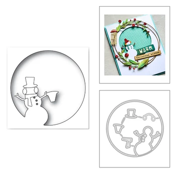 2020 New Round Frame Background Christmas Snowman Hat Metal Cutting Dies For Scrapbooking Greeting Card Paper Making No Stamps
2020 New Round Frame Background Christmas Snowman Hat Metal Cutting Dies For Scrapbooking Greeting Card Paper Making No Stamps