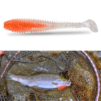 HUNTHOUSE 75mm 6pcs/lot T-tail soft baits Luminous effect plastic Baits iscas Pesca jigging soft fishing lure isca artificial 
HUNTHOUSE 75mm 6pcs/lot T-tail soft baits Luminous effect plastic Baits iscas Pesca jigging soft fishing lure isca artificial