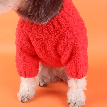 Dog coats jackets Red Sweater Coat for Puppy Winter Thick Warm Pets Clothing
Dog coats jackets Red Sweater Coat for Puppy Winter Thick Warm Pets Clothing