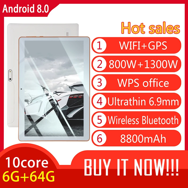 New Original 10 inch Tablet Pc Android 8.0 Google Market 3G Dual SIM Cards WiFi GPS Bluetooth 10.1 Tablets children's tablet
New Original 10 inch Tablet Pc Android 8.0 Google Market 3G Dual SIM Cards WiFi GPS Bluetooth 10.1 Tablets children's tablet