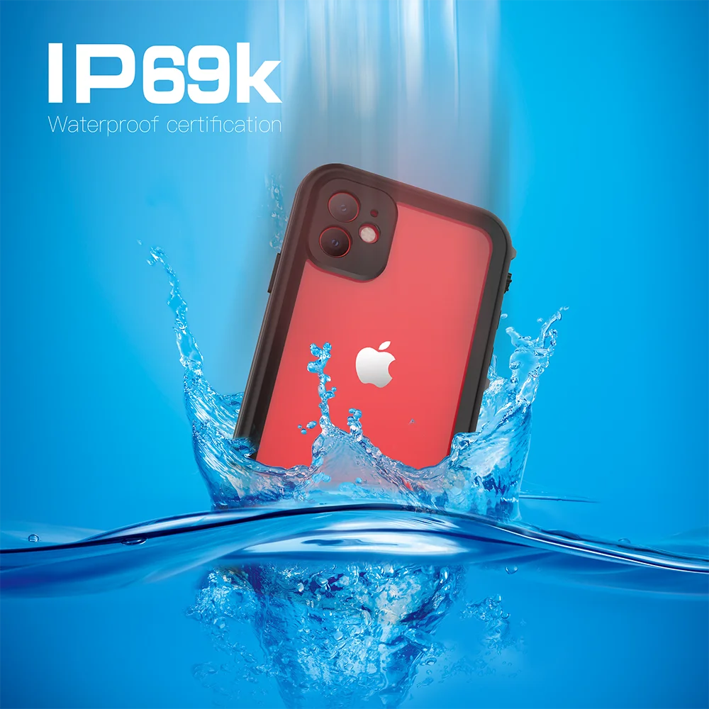 IP69K Waterproof Phone Case For iPhone 11 Pro Max Case 360 Degree Protection Shockproof cover for iPhone 11 Pro Case
IP69K Waterproof Phone Case For iPhone 11 Pro Max Case 360 Degree Protection Shockproof cover for iPhone 11 Pro Case
