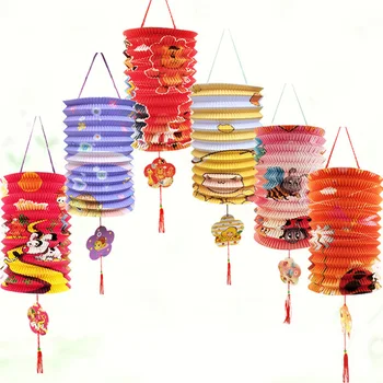 Cartoon Mid-Autumn Festival candle lantern portable paper lantern party decoration lanterne papier lantaarn paper lamp 5 pcs/lot
Cartoon Mid-Autumn Festival candle lantern portable paper lantern party decoration lanterne papier lantaarn paper lamp 5 pcs/lot