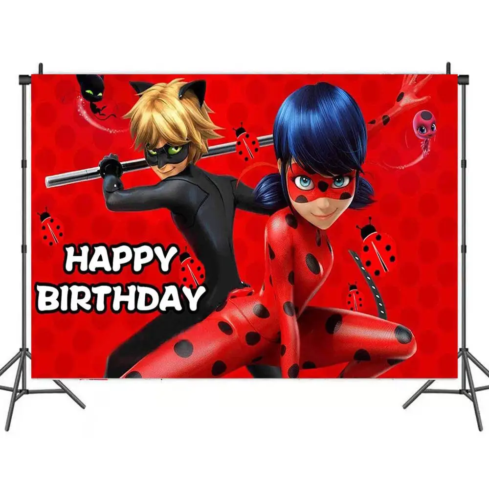 Cool Insect Little Girl In Red Clothes Cartoon Backdrops Photos Background Decorations for Kids Birthday Party Photography Props
Cool Insect Little Girl In Red Clothes Cartoon Backdrops Photos Background Decorations for Kids Birthday Party Photography Props