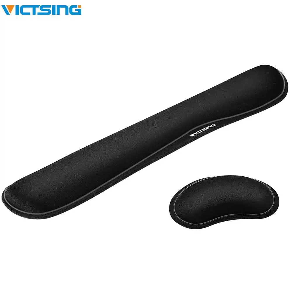 VICTSING Keyboard Pad Mouse Wrist Rest Pad Ergonomic Memory Foam Set Comfort Mouse Pad For Office Computer Notebook Laptop
VICTSING Keyboard Pad Mouse Wrist Rest Pad Ergonomic Memory Foam Set Comfort Mouse Pad For Office Computer Notebook Laptop