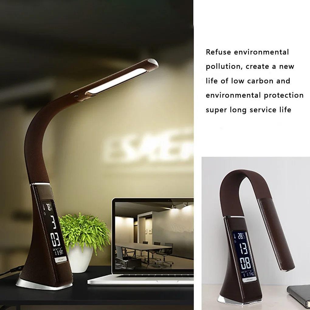 Multi-functional Calendar Reading Lamp USB Charging LED Study Desk Table Clock Touch Light 3 Level LED Brightness Adjustment
Multi-functional Calendar Reading Lamp USB Charging LED Study Desk Table Clock Touch Light 3 Level LED Brightness Adjustment