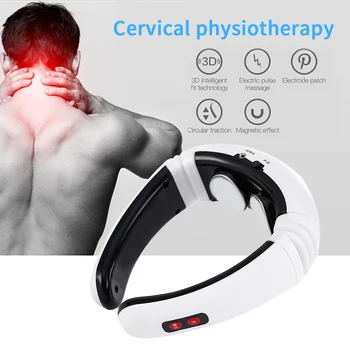2020 Magnetic Pulse Heated Electric Neck Massager 6 Modes Power Control Far Infrared Heating Massager Far Infrared Relief tool
2020 Magnetic Pulse Heated Electric Neck Massager 6 Modes Power Control Far Infrared Heating Massager Far Infrared Relief tool