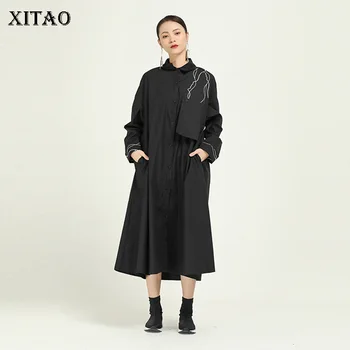 XITAO Spring 2020 New Streetwear Abstract Print Women Dress Minority Long Sleeve Single-breasted Dresses Women Clothes XJ3418
XITAO Spring 2020 New Streetwear Abstract Print Women Dress Minority Long Sleeve Single-breasted Dresses Women Clothes XJ3418