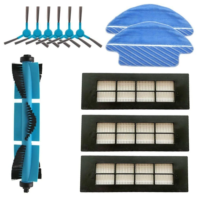 Roller Brush Side Brush Mop Robot Sweeper Accessories Replacement for Conga 3090 Vacuum Cleaner
Roller Brush Side Brush Mop Robot Sweeper Accessories Replacement for Conga 3090 Vacuum Cleaner