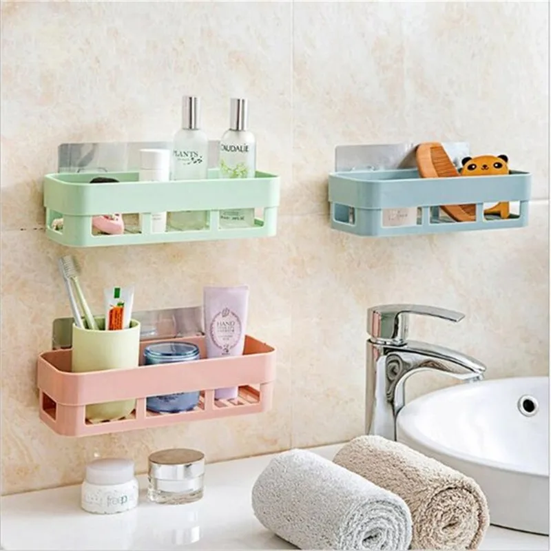 4 Colors Stick-up Wall Sucker Plastic Organizer Net Box Can`t Let Down Bathroom Shelf
4 Colors Stick-up Wall Sucker Plastic Organizer Net Box Can`t Let Down Bathroom Shelf
