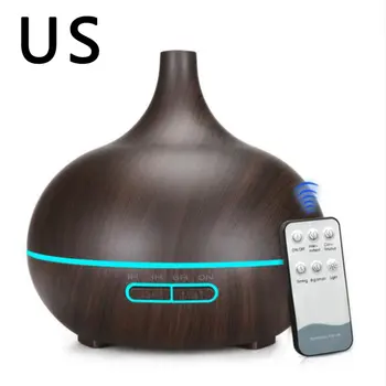 Air Humidifier Ultrasonic Aroma Essential Oil Diffuser 400Ml Aromatherapy Machine Full Wood Grain Color Changing
Air Humidifier Ultrasonic Aroma Essential Oil Diffuser 400Ml Aromatherapy Machine Full Wood Grain Color Changing