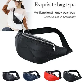 New Pu leather waist bag Unisex universal fanny pack sports travel outdoor solid color chest bag Waterproof multi leisure bag
New Pu leather waist bag Unisex universal fanny pack sports travel outdoor solid color chest bag Waterproof multi leisure bag