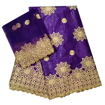 Purple African lace Bazin riche getzner fabric Embroidery High quality Class Design French Net lace for Nigerian dress GT5-52
Purple African lace Bazin riche getzner fabric Embroidery High quality Class Design French Net lace for Nigerian dress GT5-52