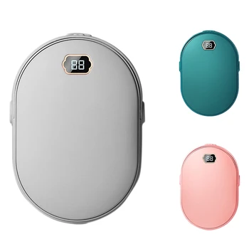 Hand Warmers Rechargeable Power Bank 2-In-1 Mini Portable Hot Handwarmer Double-Sided Quick Heating 
Hand Warmers Rechargeable Power Bank 2-In-1 Mini Portable Hot Handwarmer Double-Sided Quick Heating