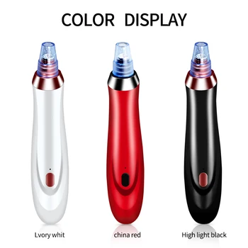 Rechargeable Beauty Instrument Vacuum Suction Blackhead Remover Facial Pore Cleaner Blackhead Acne Comedo ExtractorSPA Machine
Rechargeable Beauty Instrument Vacuum Suction Blackhead Remover Facial Pore Cleaner Blackhead Acne Comedo ExtractorSPA Machine
