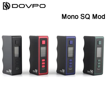 Original Dovpo Mono SQ Mod 75W Powered by single 18650 battery DNA75C Box Mod 0.96 inch TFT color screen Vape Mod 510 Thread
Original Dovpo Mono SQ Mod 75W Powered by single 18650 battery DNA75C Box Mod 0.96 inch TFT color screen Vape Mod 510 Thread