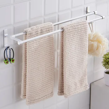 Wall Mounted Towel Bars Bathroom Kitchen Organizer Double Towel Racks Hanger with Hooks Shelves Toilet Bathroom Holder Spang
Wall Mounted Towel Bars Bathroom Kitchen Organizer Double Towel Racks Hanger with Hooks Shelves Toilet Bathroom Holder Spang