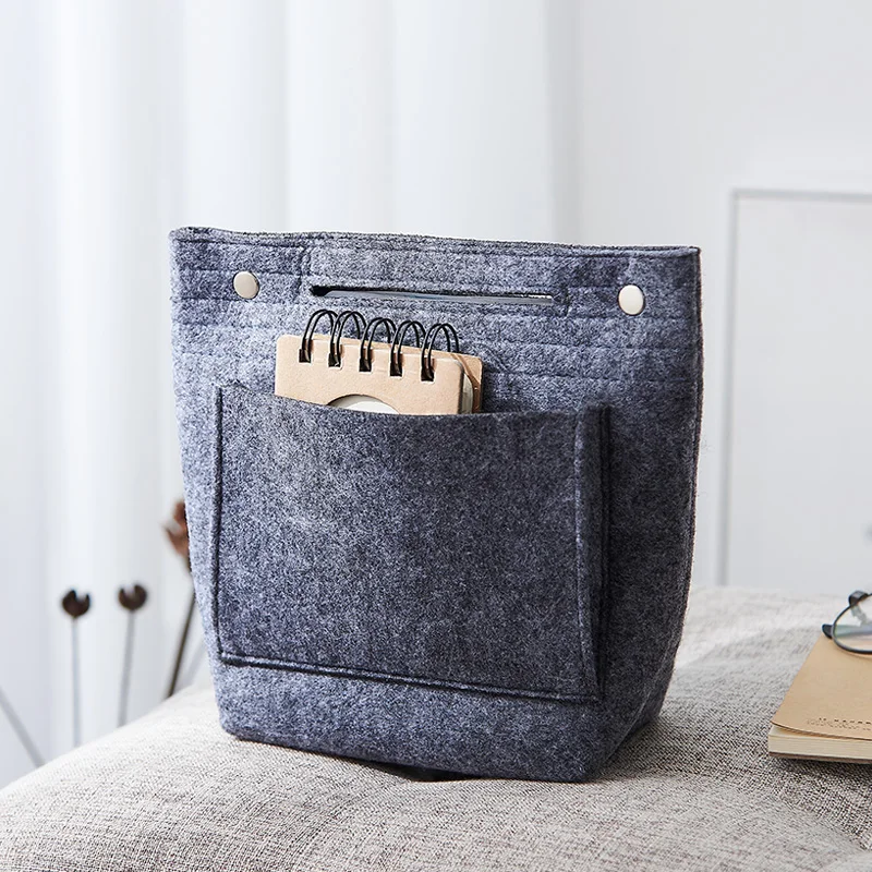 Felt Women Makeup Bag Organizer Portable Handbag Insert Bag Case Multi-function Cosmetic Storage Pouch
Felt Women Makeup Bag Organizer Portable Handbag Insert Bag Case Multi-function Cosmetic Storage Pouch