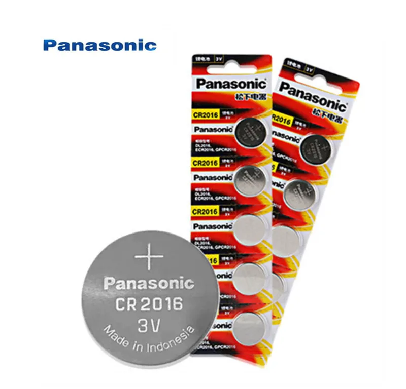 10PCS Original Panasonic Top Quality Lithium Battery 3V cr2016 Button Battery Watch Coin Batteries cr 2016 DL2016 ECR2016
10PCS Original Panasonic Top Quality Lithium Battery 3V cr2016 Button Battery Watch Coin Batteries cr 2016 DL2016 ECR2016