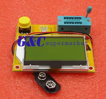 LCR-T4 ESR Meter LCR led Transistor Tester Diode Triode Capacitance MOS PNP/NPN diy electronics
LCR-T4 ESR Meter LCR led Transistor Tester Diode Triode Capacitance MOS PNP/NPN diy electronics