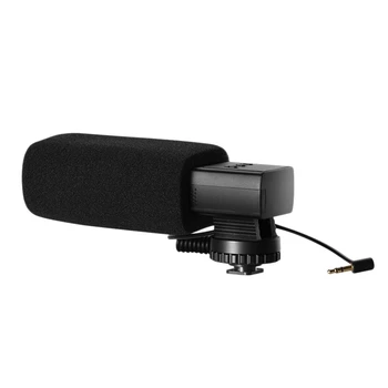 MAMEN Aluminum Alloy Camera Microphone Condenser Recording Microphone 3.5mm MIC for DSLR Camera Canon Nikon Sony Vlog Microphone
MAMEN Aluminum Alloy Camera Microphone Condenser Recording Microphone 3.5mm MIC for DSLR Camera Canon Nikon Sony Vlog Microphone