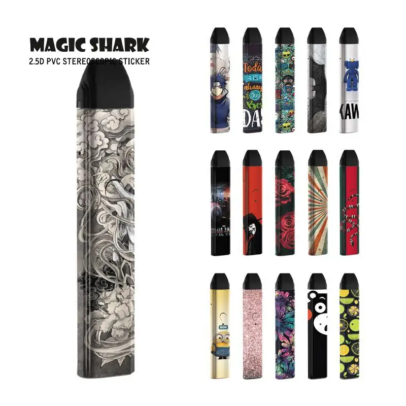 Magic Shark Venum V-Vendetta Leopard Flower Rose Gold Minions Naruto Vape Sticker Case Cover Wrap Film for Uwell Caliburn
Magic Shark Venum V-Vendetta Leopard Flower Rose Gold Minions Naruto Vape Sticker Case Cover Wrap Film for Uwell Caliburn