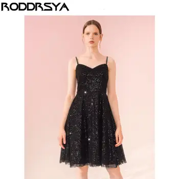 Bling Sequins Black Mini Cocktail Dress Spaghetti Straps Party Gowns Open Back robe de soiree Simple Party Gowns
Bling Sequins Black Mini Cocktail Dress Spaghetti Straps Party Gowns Open Back robe de soiree Simple Party Gowns