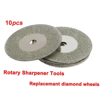 Durable And Practical To Use Diamond Replacemant Wheels 10pcs For Tungsten Grinder Sharpener Rotary Tool
Durable And Practical To Use Diamond Replacemant Wheels 10pcs For Tungsten Grinder Sharpener Rotary Tool