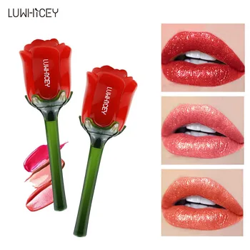 LUWHICEY Brand rose Liquid Lipstick Nude Cosmetics Long Lasting Lipgloss Pigment Brown Red Color Matte Lip Gloss Lot
LUWHICEY Brand rose Liquid Lipstick Nude Cosmetics Long Lasting Lipgloss Pigment Brown Red Color Matte Lip Gloss Lot