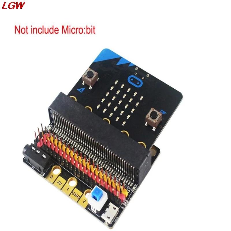 Microbit expansion board IO BIT V2.0 micro:bit horizontal adapter board entry level
Microbit expansion board IO BIT V2.0 micro:bit horizontal adapter board entry level