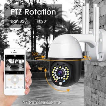 1080P IP Camera 4X Zoom Security WIFI Camera Outdoor PTZ Speed Dome Wireless CCTV Pan Tilt Audio IR Surveillance P2P CAM
1080P IP Camera 4X Zoom Security WIFI Camera Outdoor PTZ Speed Dome Wireless CCTV Pan Tilt Audio IR Surveillance P2P CAM