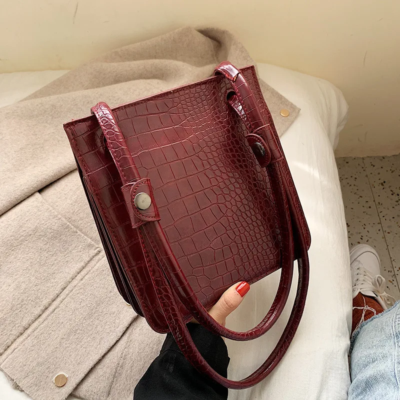 Crocodile Pattern New Arrival Textured Medieval Bag WOMEN'S Bag New Style 2019 Fashion Shoulder Armpit Bag Retro Shoulder Bag Wo
Crocodile Pattern New Arrival Textured Medieval Bag WOMEN'S Bag New Style 2019 Fashion Shoulder Armpit Bag Retro Shoulder Bag Wo