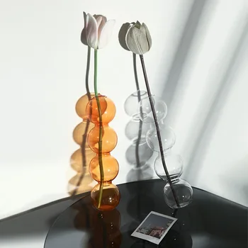 Modern Creative Simple Small Vase Decoration Stained Glass Geometry Transparent Living Room Flower Arrangement Table Vase Decora
Modern Creative Simple Small Vase Decoration Stained Glass Geometry Transparent Living Room Flower Arrangement Table Vase Decora