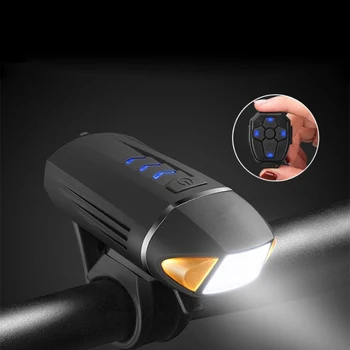 Bike Front Light Smart Wireless Remote Control Front Headlight USB Rechargeable MTB Road Bike Turn Signals Lamp Flashlight
Bike Front Light Smart Wireless Remote Control Front Headlight USB Rechargeable MTB Road Bike Turn Signals Lamp Flashlight