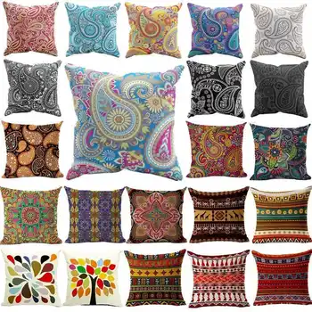 Bohemian Vintage Cover Pillowcase Cotton Cushion Linen Car Home Decor Sofa 18'' 
Bohemian Vintage Cover Pillowcase Cotton Cushion Linen Car Home Decor Sofa 18''
