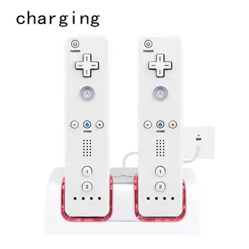 Charging Station Dual Charger Dock for Wii Remote Controller Gaming Handle Controller with LED Indicator USB Charging Cord
Charging Station Dual Charger Dock for Wii Remote Controller Gaming Handle Controller with LED Indicator USB Charging Cord