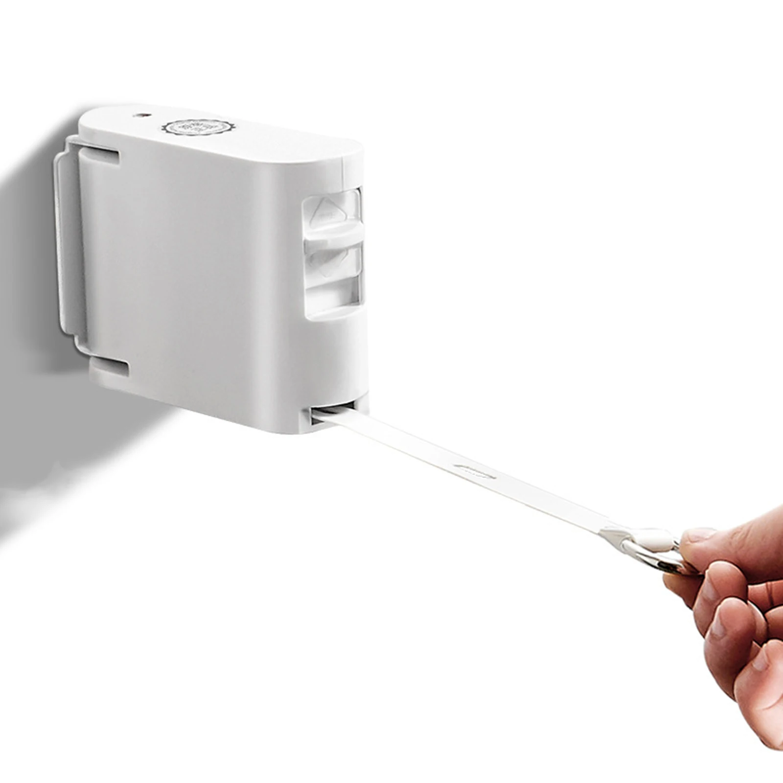 Drying Rope Punch-free Telescopic Clothesline Clothesline Clothes Hanger Using High-quality TPU Material White Drying Rack
Drying Rope Punch-free Telescopic Clothesline Clothesline Clothes Hanger Using High-quality TPU Material White Drying Rack