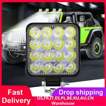 4Pcs 12V LED Car Work Light Flood Beam Bar Car SUV ATV Off-Road Driving light IP68 48W Spot Flood 4x4 led SUV DRL Fog Lamp
4Pcs 12V LED Car Work Light Flood Beam Bar Car SUV ATV Off-Road Driving light IP68 48W Spot Flood 4x4 led SUV DRL Fog Lamp