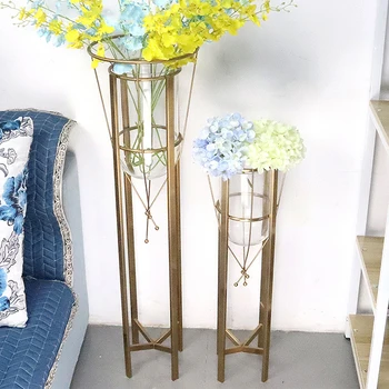 Luxury Gold Funnel Floor Flower Pot Art Metal Vase Tabletop Green Plant Dried Flower Pot Home Office Hotel Decor Furnishings
Luxury Gold Funnel Floor Flower Pot Art Metal Vase Tabletop Green Plant Dried Flower Pot Home Office Hotel Decor Furnishings