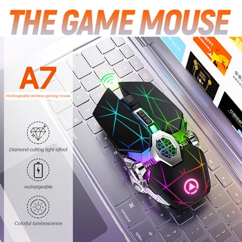 Gaming Mouse Rechargeable Wireless Silent Mouse LED Backlit 2.4G USB 1600DPI Optical Ergonomic Mouse Gamer Desktop For PC Laptop
Gaming Mouse Rechargeable Wireless Silent Mouse LED Backlit 2.4G USB 1600DPI Optical Ergonomic Mouse Gamer Desktop For PC Laptop