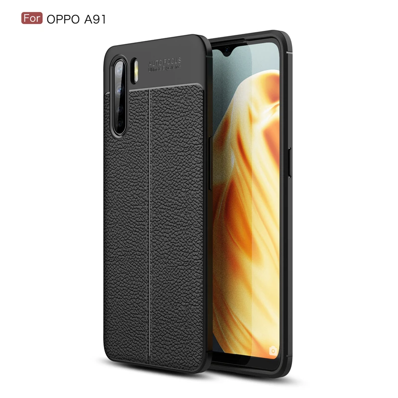For OPPO A91 Case Armor Bumper Silicon Business Style Leather Texture TPU Case For OPPO A91 Protective Case Cover For OPPO A91
For OPPO A91 Case Armor Bumper Silicon Business Style Leather Texture TPU Case For OPPO A91 Protective Case Cover For OPPO A91