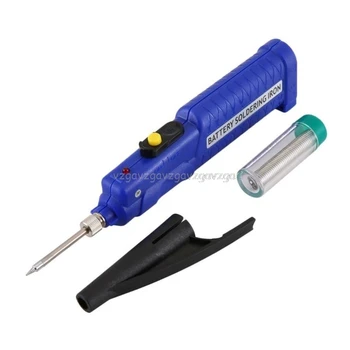 8W 4.5V Battery Soldering Iron Electronic Welding Pen Tin Wire Mini Welding Tools Portable Electric Iron Battery Powered O24 19
8W 4.5V Battery Soldering Iron Electronic Welding Pen Tin Wire Mini Welding Tools Portable Electric Iron Battery Powered O24 19