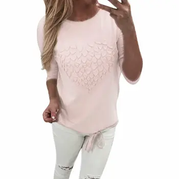 2019 Spring Autumn Shirt Women Solid Pink Long Sleeve Tee Shirt For Women Korean Style Love Heart Lace Up T-Shirt Women Clothes
2019 Spring Autumn Shirt Women Solid Pink Long Sleeve Tee Shirt For Women Korean Style Love Heart Lace Up T-Shirt Women Clothes