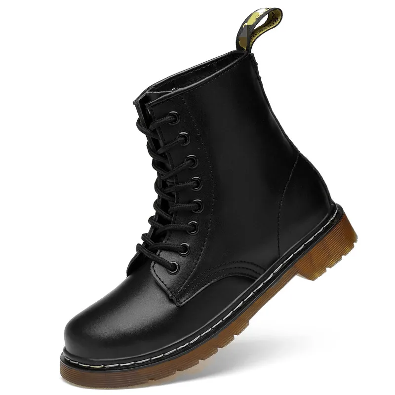 Doc Fashion Leather Boots Women Spring Autumn Botas Mujer Non-Slip Woman Footwear Soft Ankle Ladies Boots Big Size 35-42 Buty Da
Doc Fashion Leather Boots Women Spring Autumn Botas Mujer Non-Slip Woman Footwear Soft Ankle Ladies Boots Big Size 35-42 Buty Da