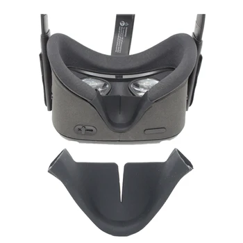 Practical Eye Mask Accessory Protective Glasses Box Black VR Headset Nose Pad Shading Silicone Direct Fit For Oculus Quest
Practical Eye Mask Accessory Protective Glasses Box Black VR Headset Nose Pad Shading Silicone Direct Fit For Oculus Quest