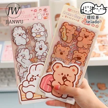 JIANWU 10 Pcs Cartoon Small Animals Cute Stickers Waterproof Non-Marking DIY Collage Decoration Diary Stickers Kawaii Stationery
JIANWU 10 Pcs Cartoon Small Animals Cute Stickers Waterproof Non-Marking DIY Collage Decoration Diary Stickers Kawaii Stationery