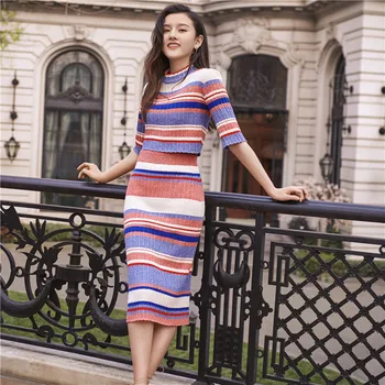 Vintage Ethnic Striped Knitted 2 piece set Women Spring Summer Knit Short Tops and Bodycon Long Skirt Set Hit Color Holiday Set
Vintage Ethnic Striped Knitted 2 piece set Women Spring Summer Knit Short Tops and Bodycon Long Skirt Set Hit Color Holiday Set