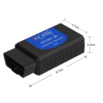 ELM327 Bluetooth ELM 327 PIC18F25K80 Version 1.5 OBD2 / OBDII for Android Torque Car Code Scanner
ELM327 Bluetooth ELM 327 PIC18F25K80 Version 1.5 OBD2 / OBDII for Android Torque Car Code Scanner