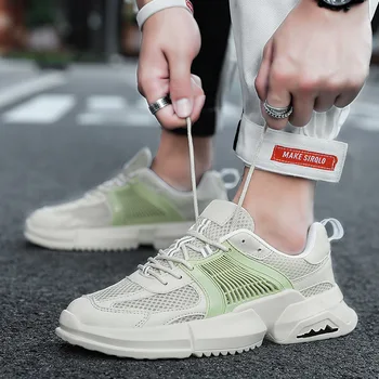Platform Sneakers For Man New Fashion Outdoor Sports Flat Training Running Shoes Zoom Air Mesh Breathable Casual Chunky Sneaker
Platform Sneakers For Man New Fashion Outdoor Sports Flat Training Running Shoes Zoom Air Mesh Breathable Casual Chunky Sneaker